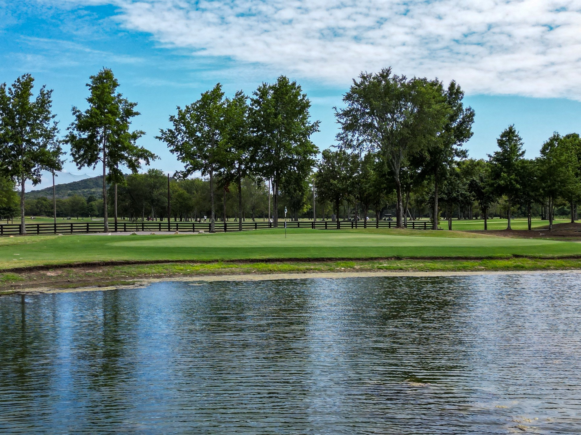 Golf Course with Water